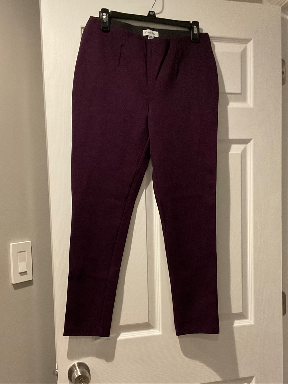 Slim Tailored Pants - Purple